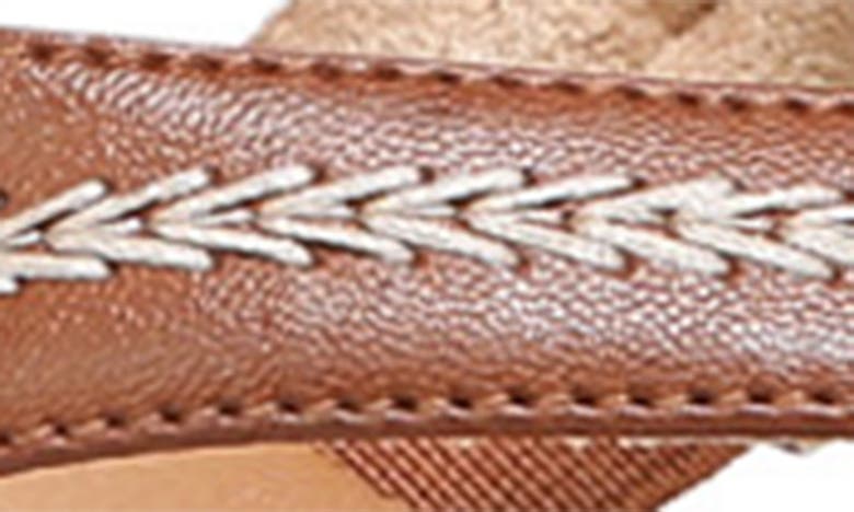 Natural Soul Sunny Slingback Thong Sandal In Toffee Smooth Brown Synthetic