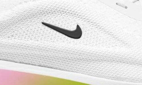 Shop Nike Versair Training Shoe In White/black-cyber-volt