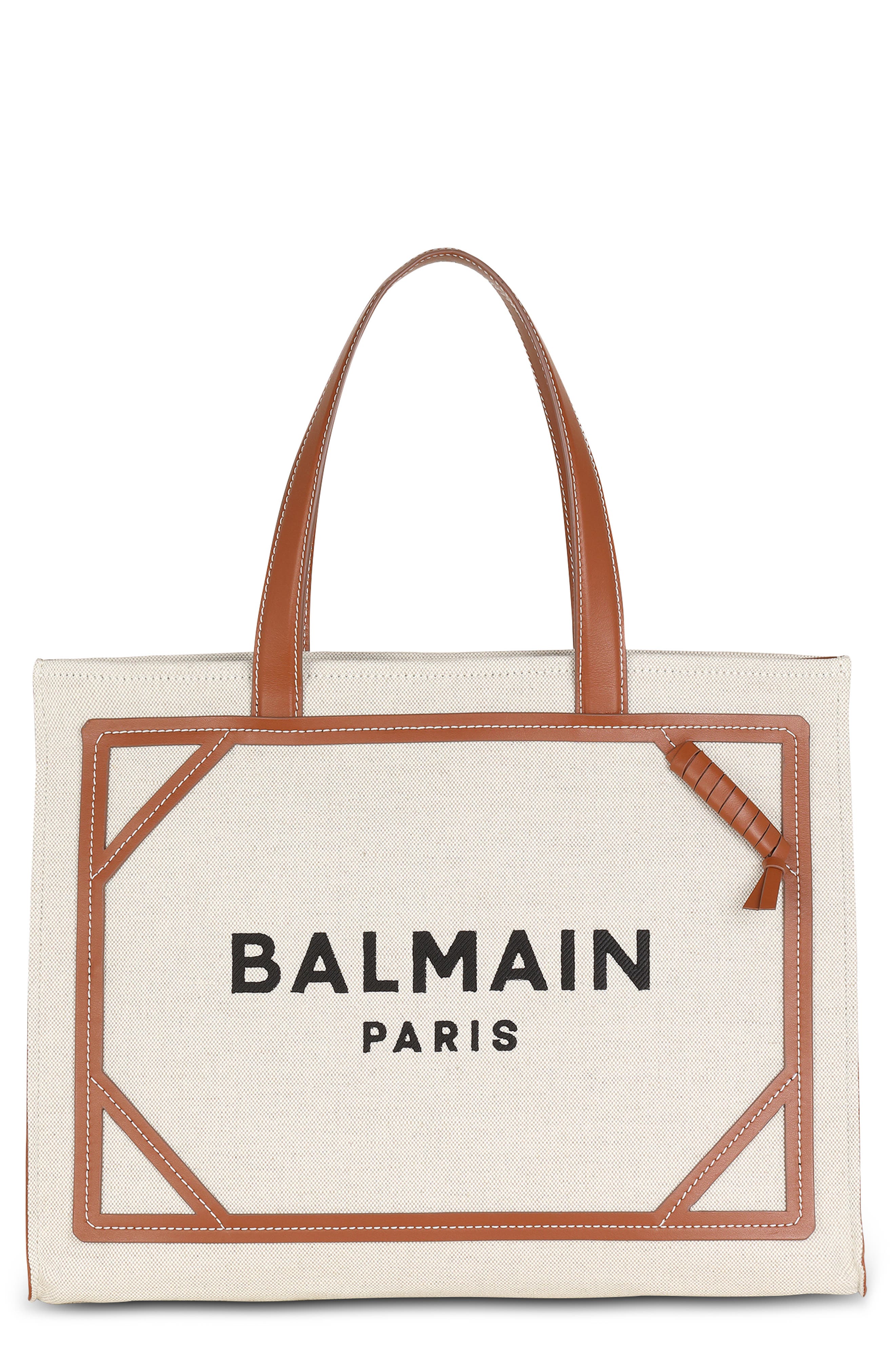 Balmain monogram-jacquard Denim Tote Bag - Farfetch