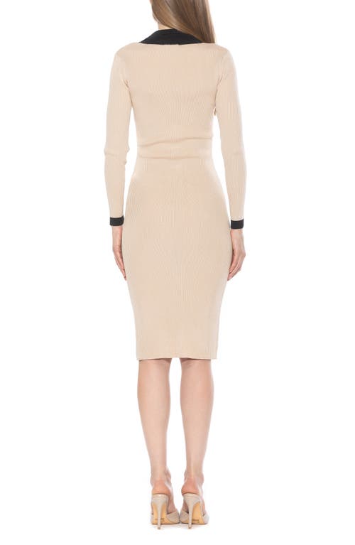 Alexia Admor Cordelia Dress In Ivory