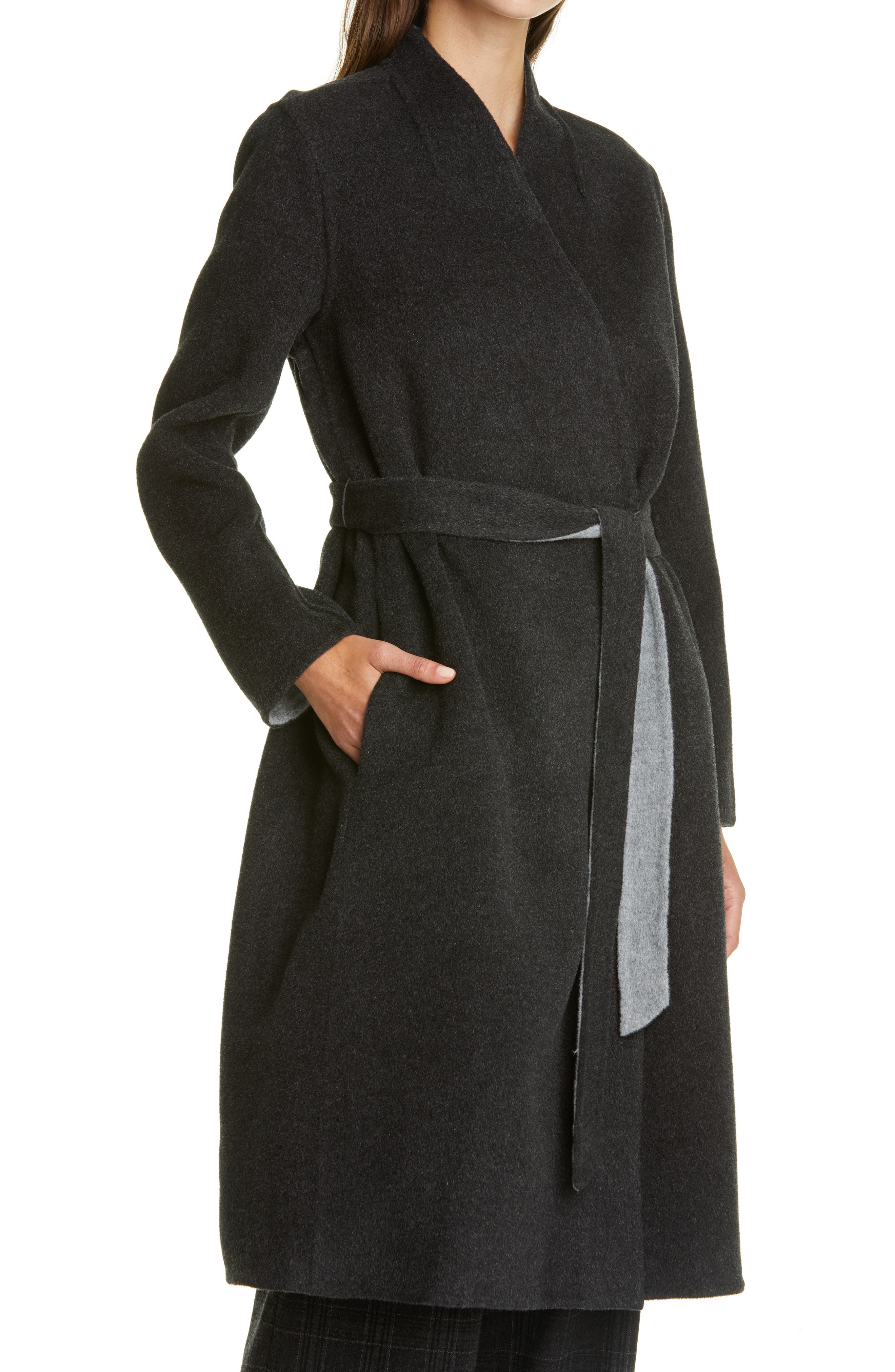 Eileen Fisher | Wool & Cashmere Coat | Nordstrom Rack