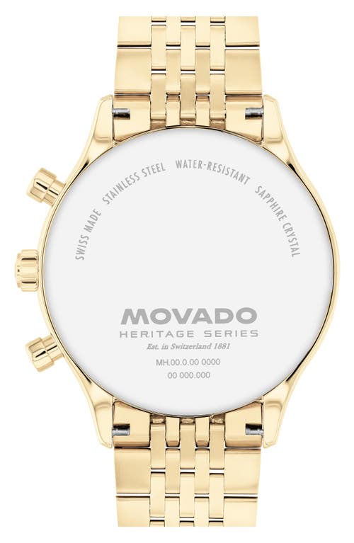 MOVADO MOVADO CALENDOPLAN BRACELET CHRONOGRAPH WATCH, 43MM 