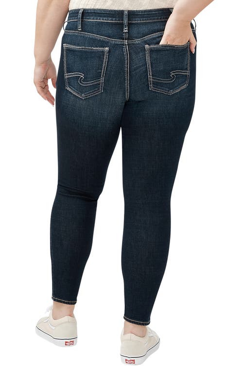 SILVER JEANS CO. SILVER JEANS CO. SUKI CURVY MID RISE SKINNY JEANS 