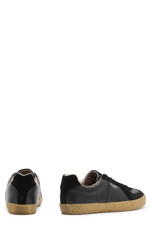 Allsaints Jaimee Low Top Sneaker In Black