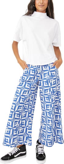 Menocra Cropped Printed Pants