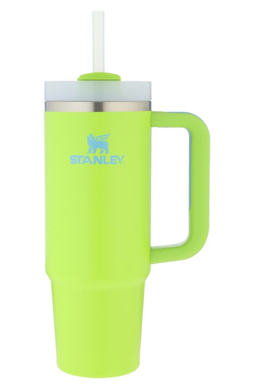 Shop Stanley The Quencher H2.0 Flowstate™ 30-ounce Tumbler In Bright Lime