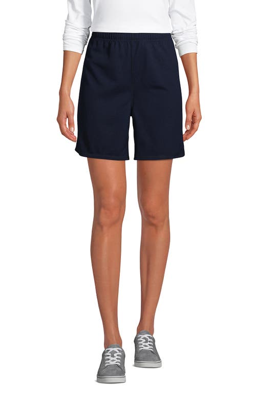 Lands' End School Uniform  Mesh Gym Shorts In Classic Navy