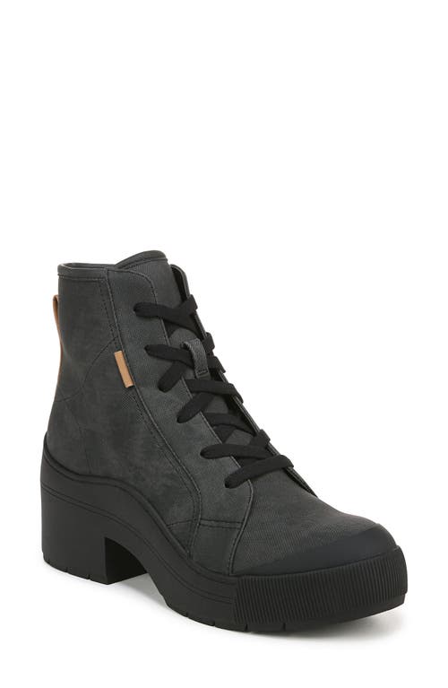 Shop Dr. Scholl's Time Off Up Combat Boot In Black