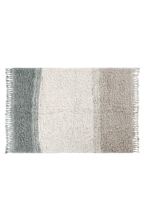 Lorena Canals Into the Blue Washable Wool Rug in Smoke Blue at Nordstrom