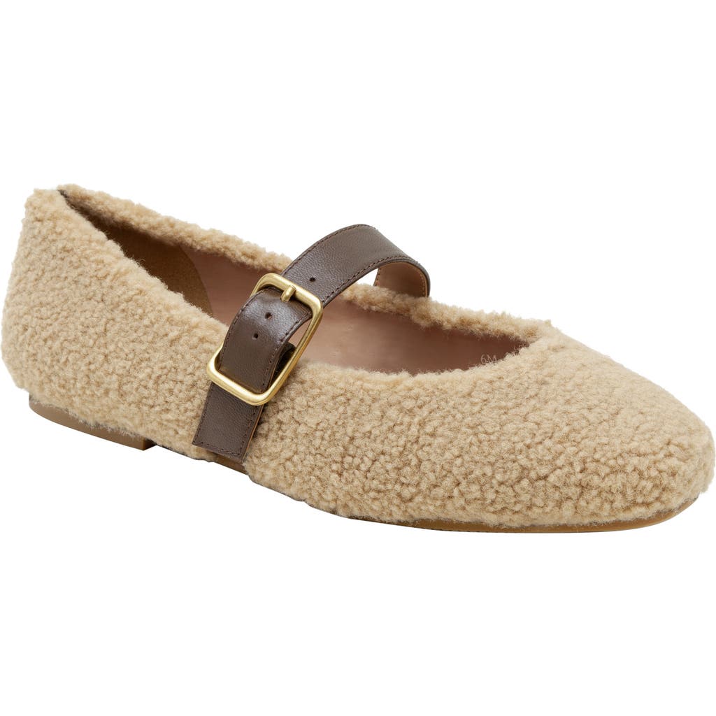 Linea Paolo Mika Mary Jane Flat In Nude