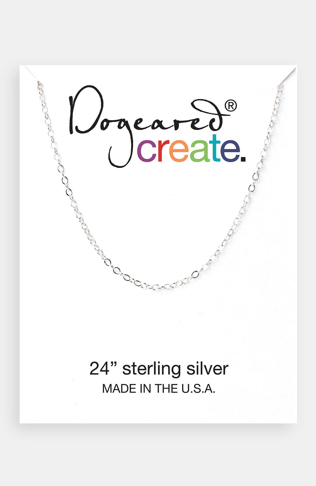 Dogeared 'Create' Link Necklace Nordstrom