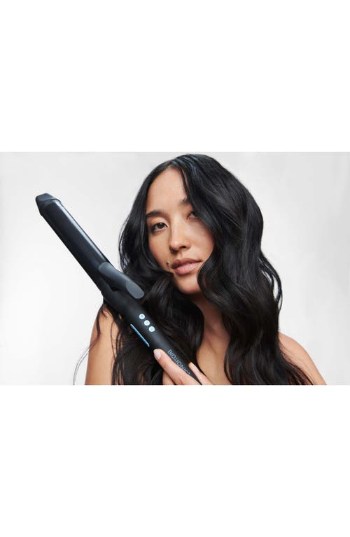 Bio Ionic Long Barrel Curling Iron 1.5" Nanolonic Mx In Black