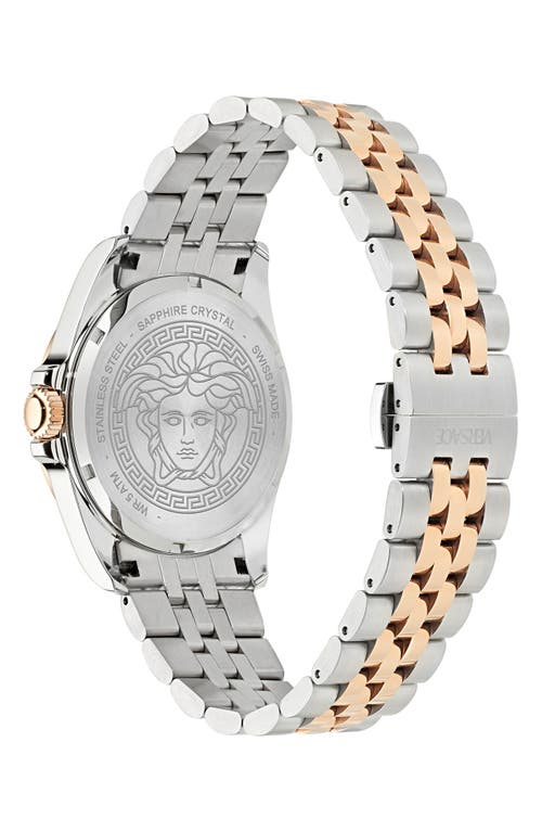 Shop Versace Anteo Bracelet Watch, 41mm In Two Tone