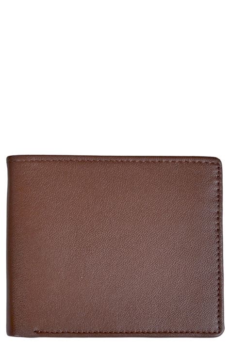 EAGLES WINGS Utah Utes Leather Trifold Wallet with Concho