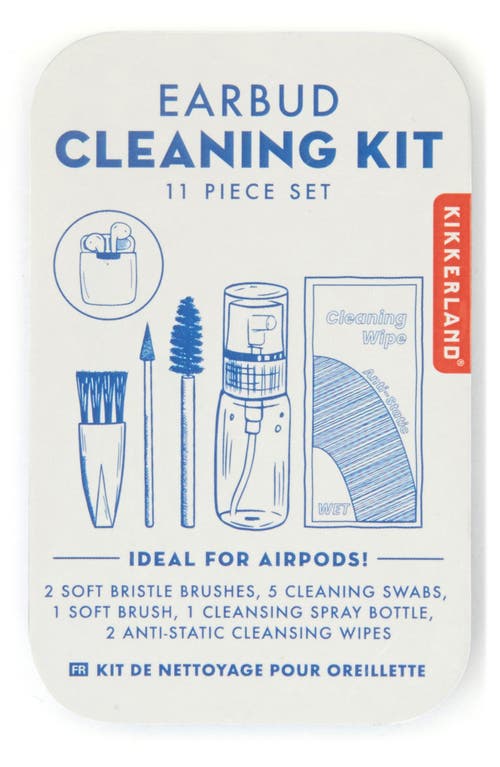 Kikkerland Design Earbud Cleaning Kit in Multi 