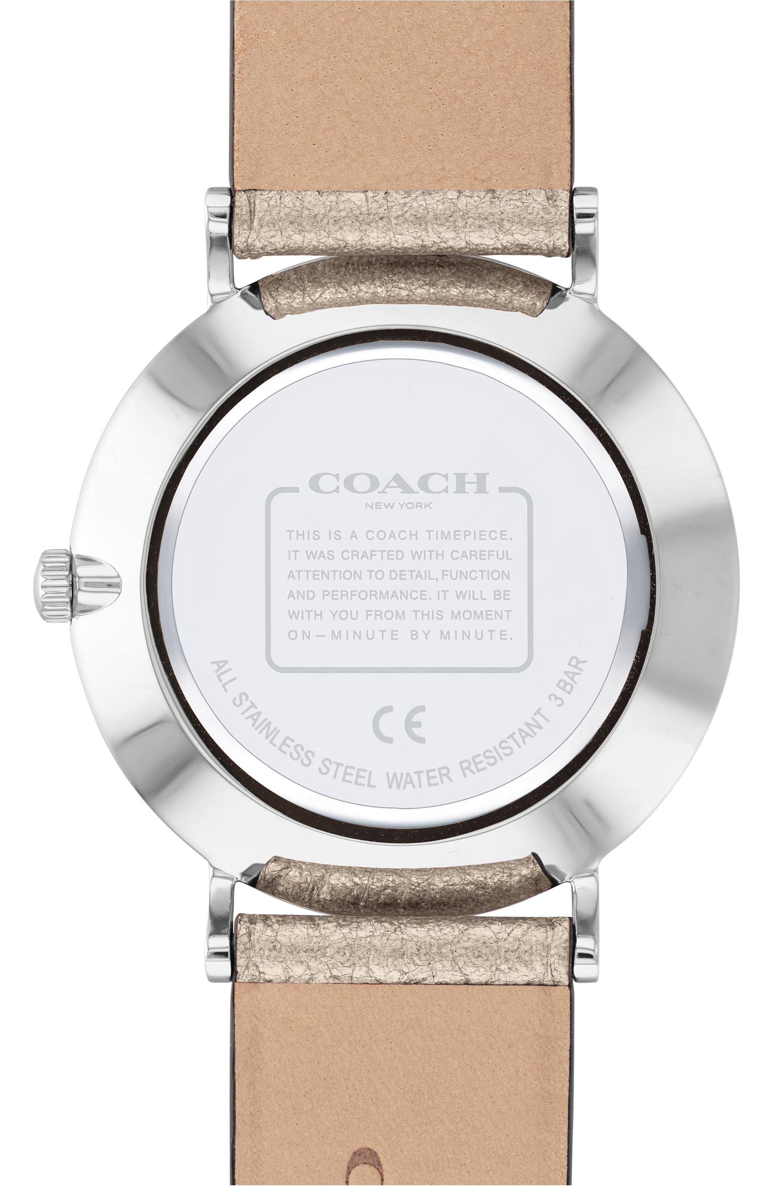 coach star watch