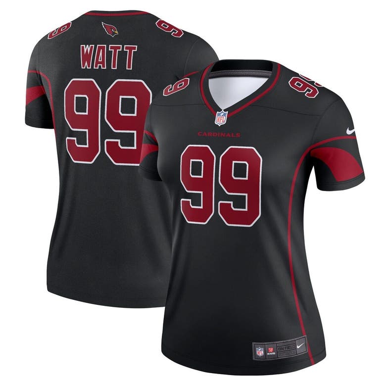 Nike Women's J.J. Watt Black Arizona Cardinals Legend Jersey - Black