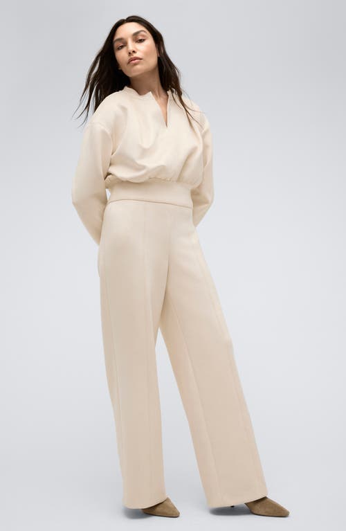 Shop Kenneth Cole Hollywood High Waist Pants In Almond Milk