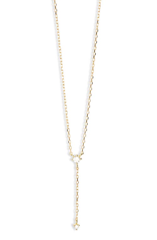 Bony Levy Icon Diamond Y-necklace In 18k Yellow Gold
