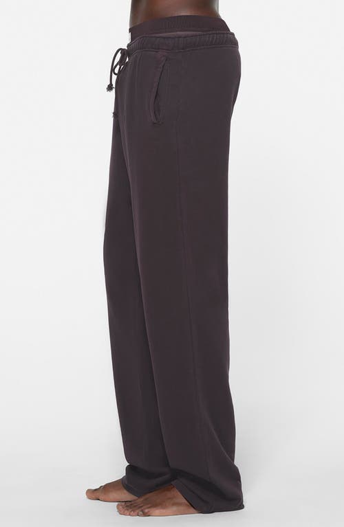 Shop Skims Straight Leg Cotton Lounge Pants In Phoenix