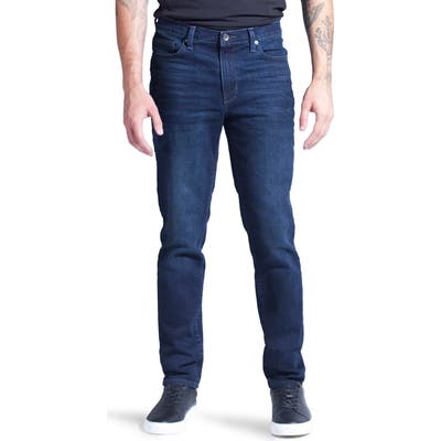 Devil-Dog Dungarees Slim-Fit Tapered Performance Stretch Jeans, Blue