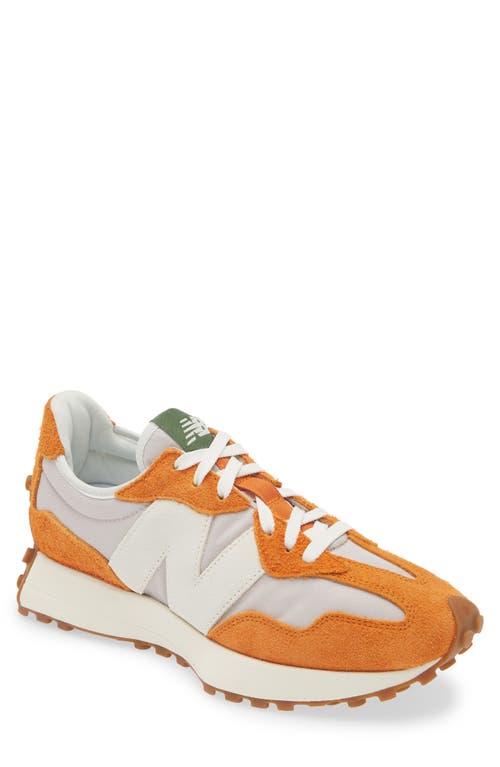 New Balance Gender Inclusive 327 Sneaker Classic Orange/Moonrock at Nordstrom, Women's