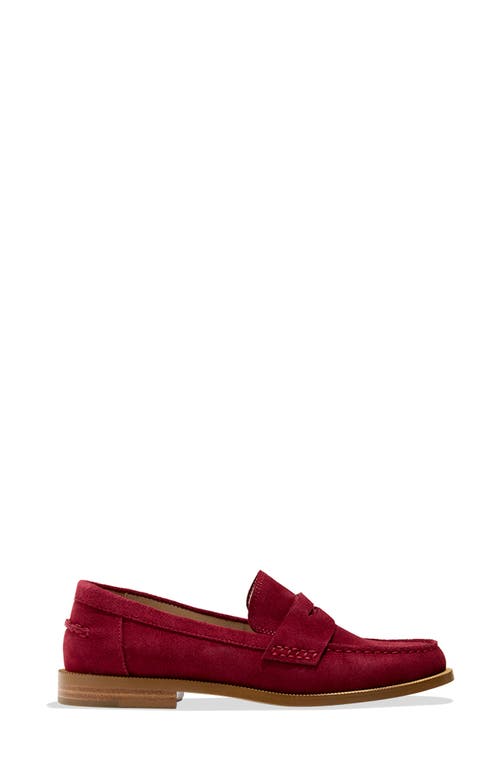 Shop Jack Rogers Tipson Penny Loafer In Red