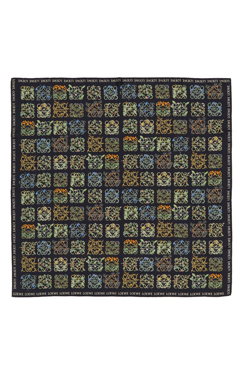 Loewe Anagram Herbarium Silk Twill Scarf Nordstrom Loewe Anagram Herbarium Silk Twill Scarf Nordstrom