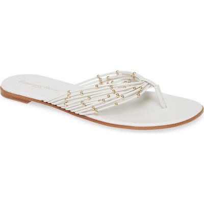 Gianvito Rossi Strappy Sandal, White