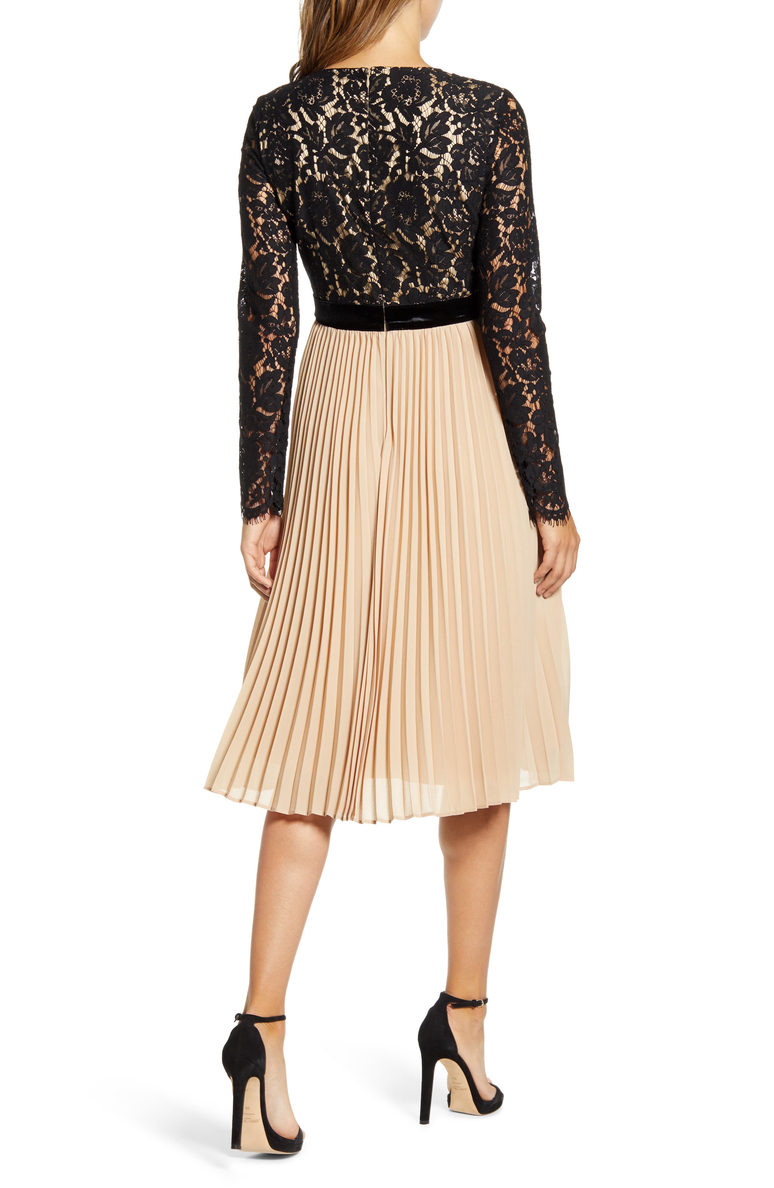Rachel parcell lace pleat dress Clearance