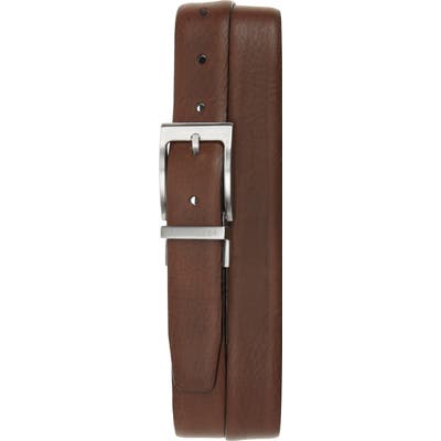 Ted Baker London Reversible Leather Belt, Chocolate