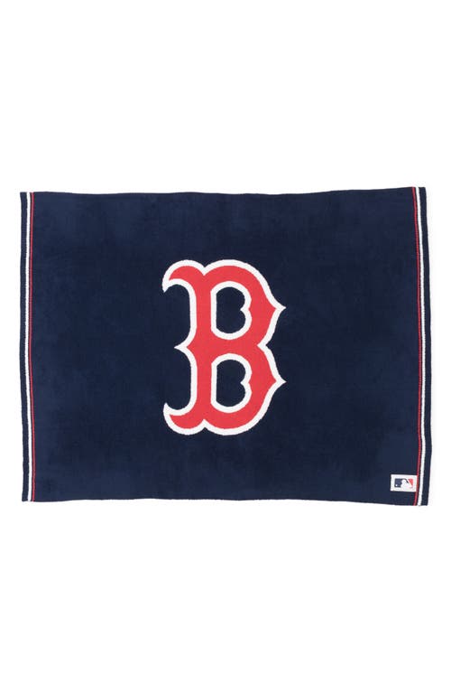 Barefoot Dreams Cozychic Boston Red Sox Throw Blanket In Red Sox Multi