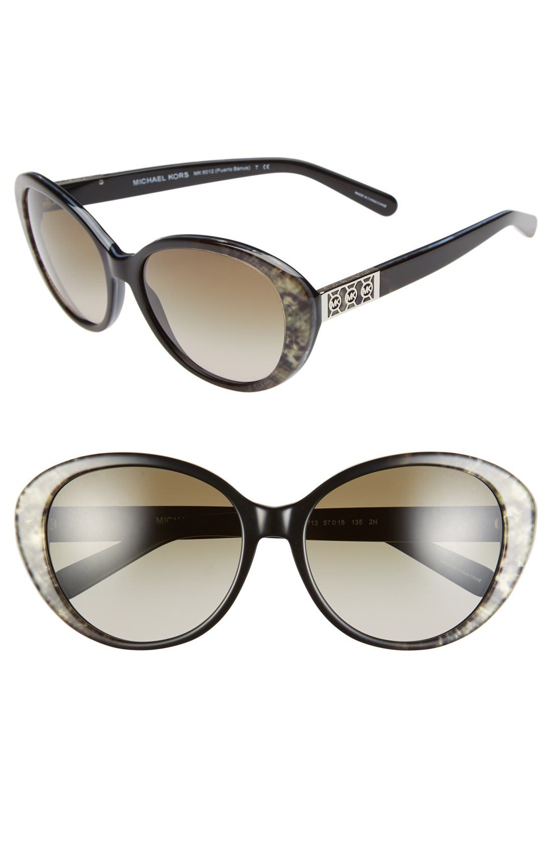 Michael Kors Collection 57mm Cat Eye Sunglasses Nordstrom