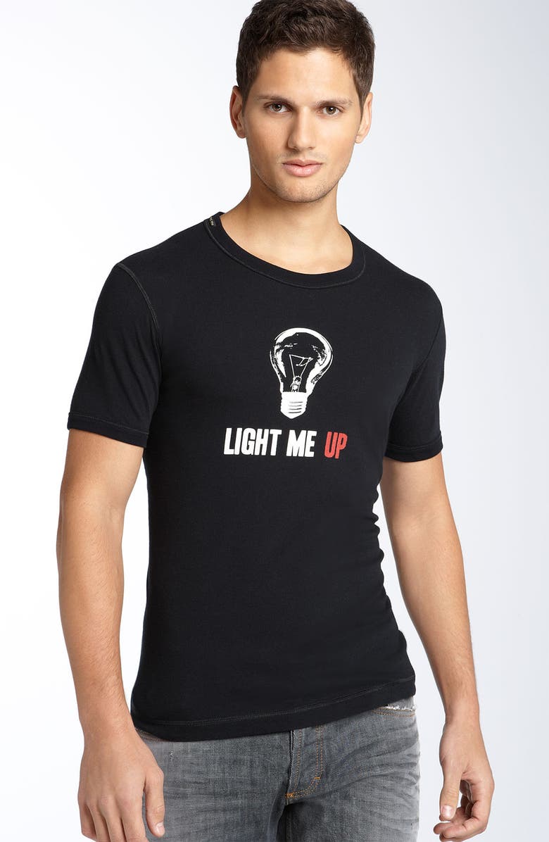 D G Light Me Up Trim Fit Crewneck T Shirt Nordstrom