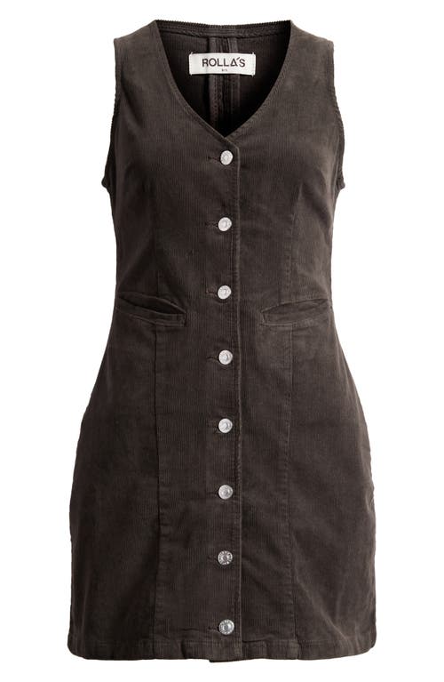 Rolla's Dallas Corduroy Dress In Elm