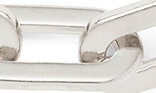 Lady Grey Octagon Chain Bracelet In Silver