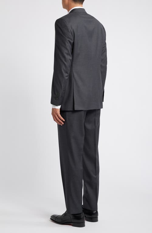CANALI CANALI SOLID WOOL SUIT
