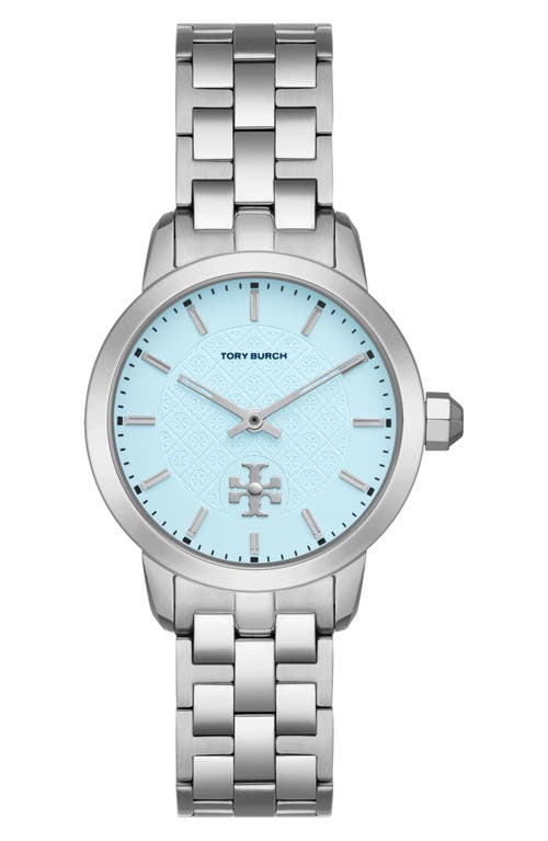 Tory Burch The Tory Bracelet Watch in Silver at Nordstrom