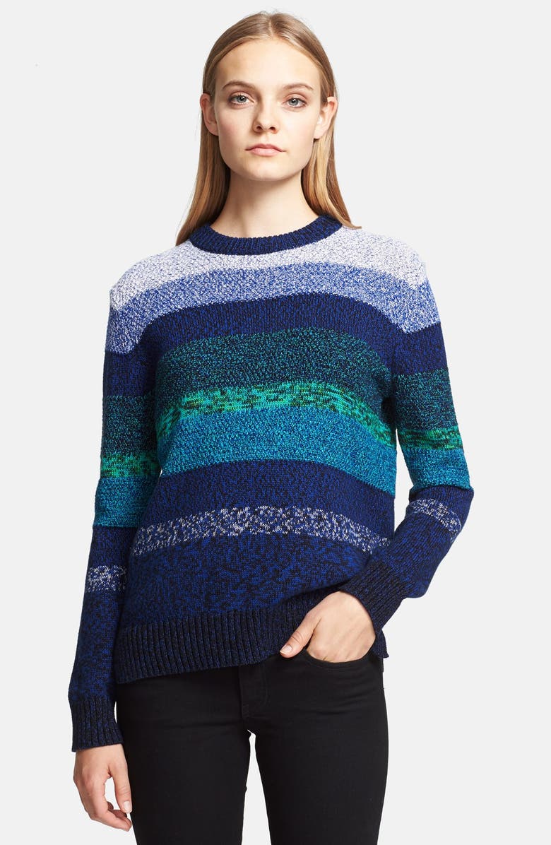 Proenza Schouler Mix Stripe Cotton Sweater | Nordstrom