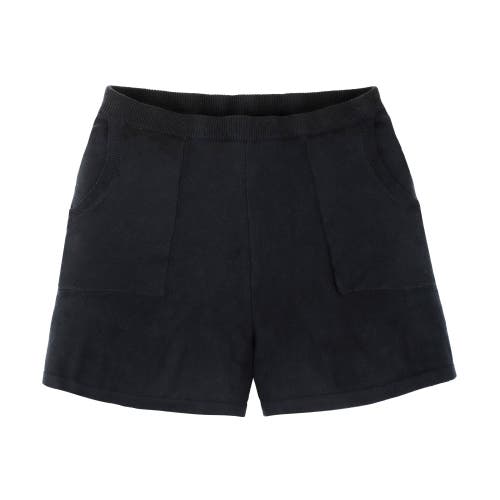 Hope & Henry Womens' Sweater Short In Black