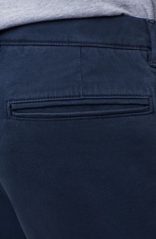 Dl1961 Jake Flat Front Chino Shorts In Prussian Blue
