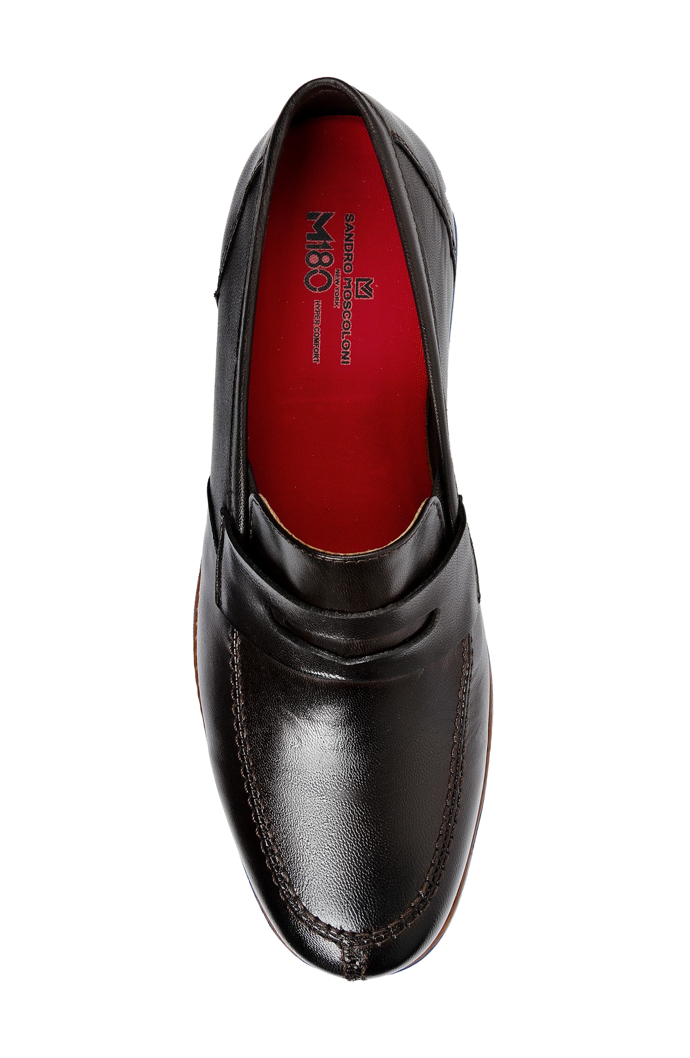 sandro moscoloni penny loafer