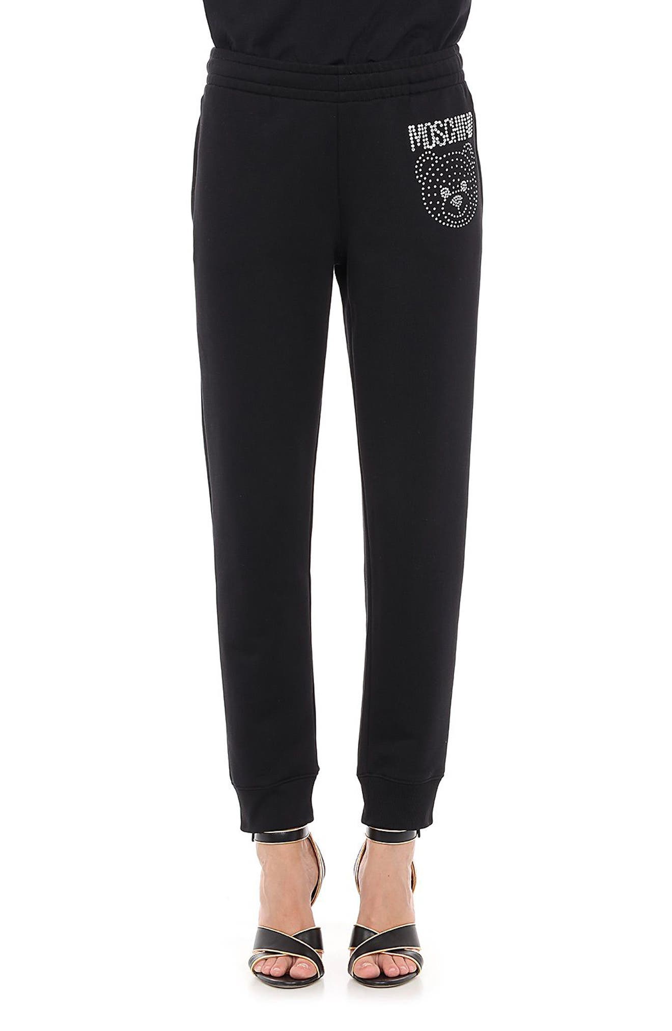 moschino joggers womens