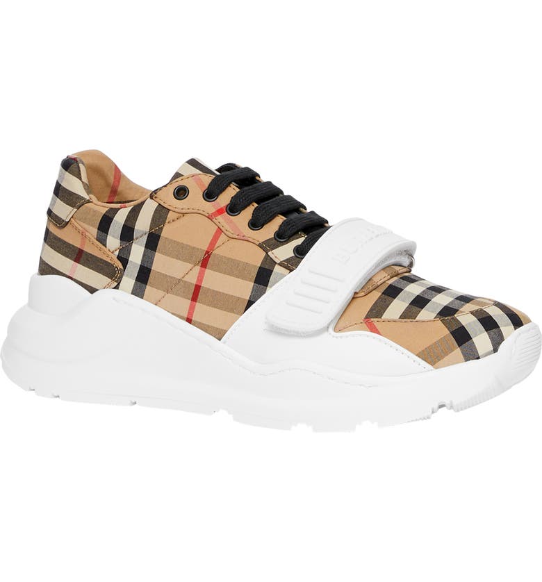 anchor Tanzania client Burberry Regis Vintage Check Lace-Up Sneaker | Nordstrom