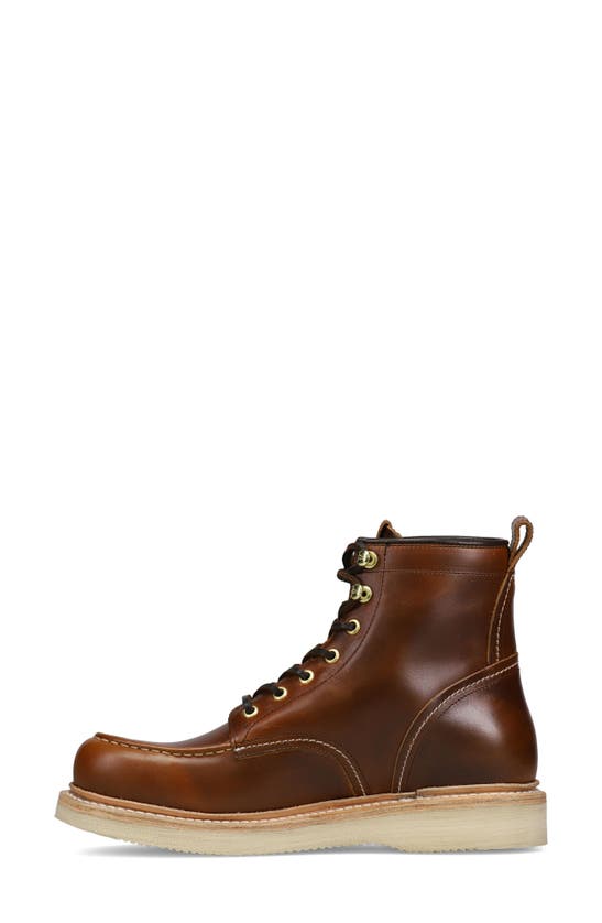 Shop Frye Hudson Work Boot In Saddle