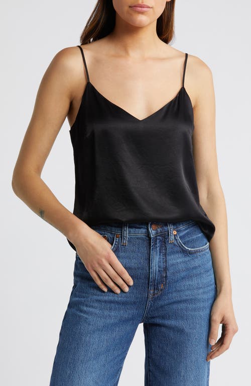 Rails Paola Satin Camisole Black at Nordstrom,