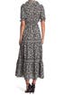 Thumbnail image number 2 of Max Studio Elbow Length Sleeve Print Tiered Maxi Dress