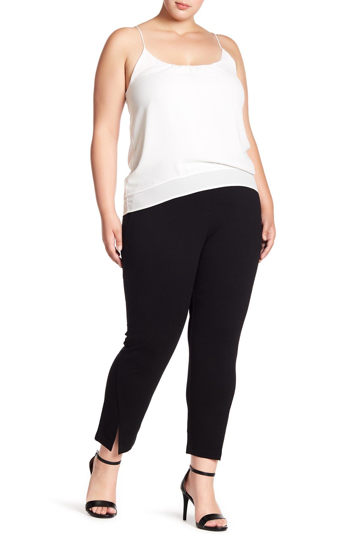 Vince Camuto Ponte Ankle Pants In Rich 