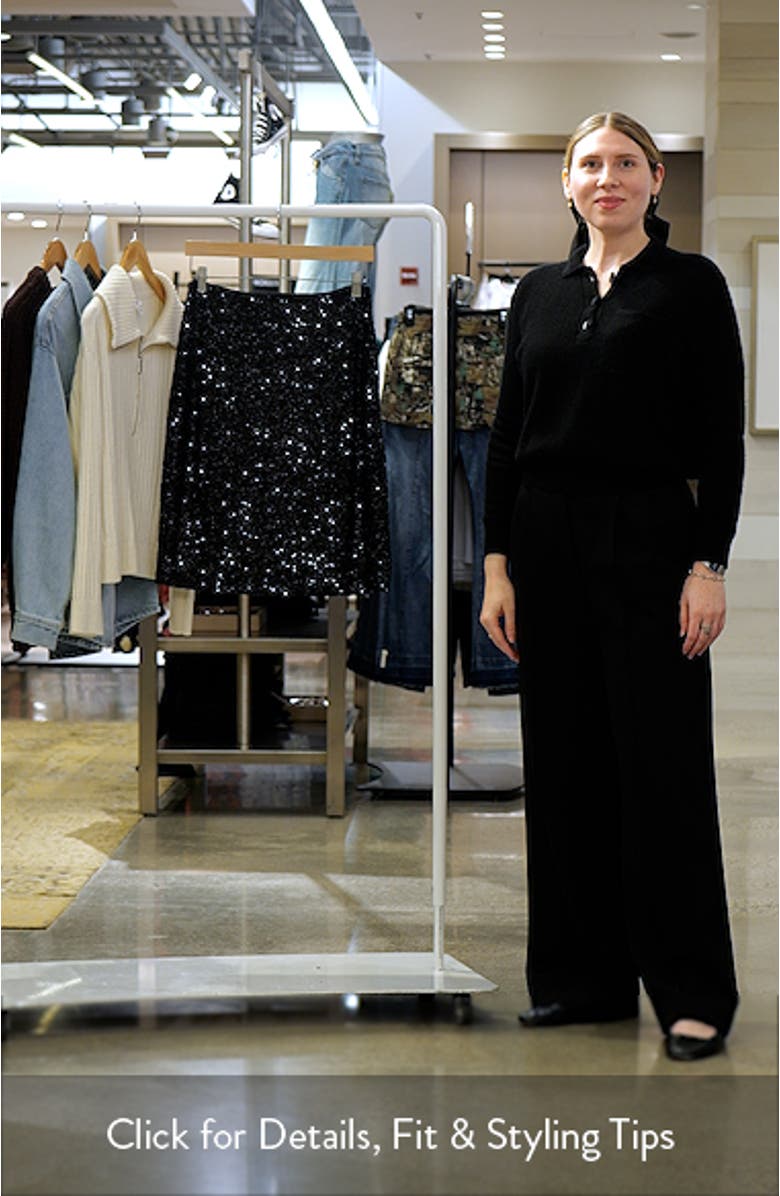 Sequin Pencil Skirt, sales video thumbnail