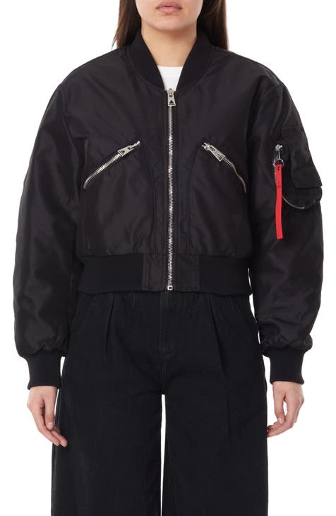 Women's Cropped Bomber Jackets | Nordstrom Women's Cropped Bomber Jackets | Nordstrom